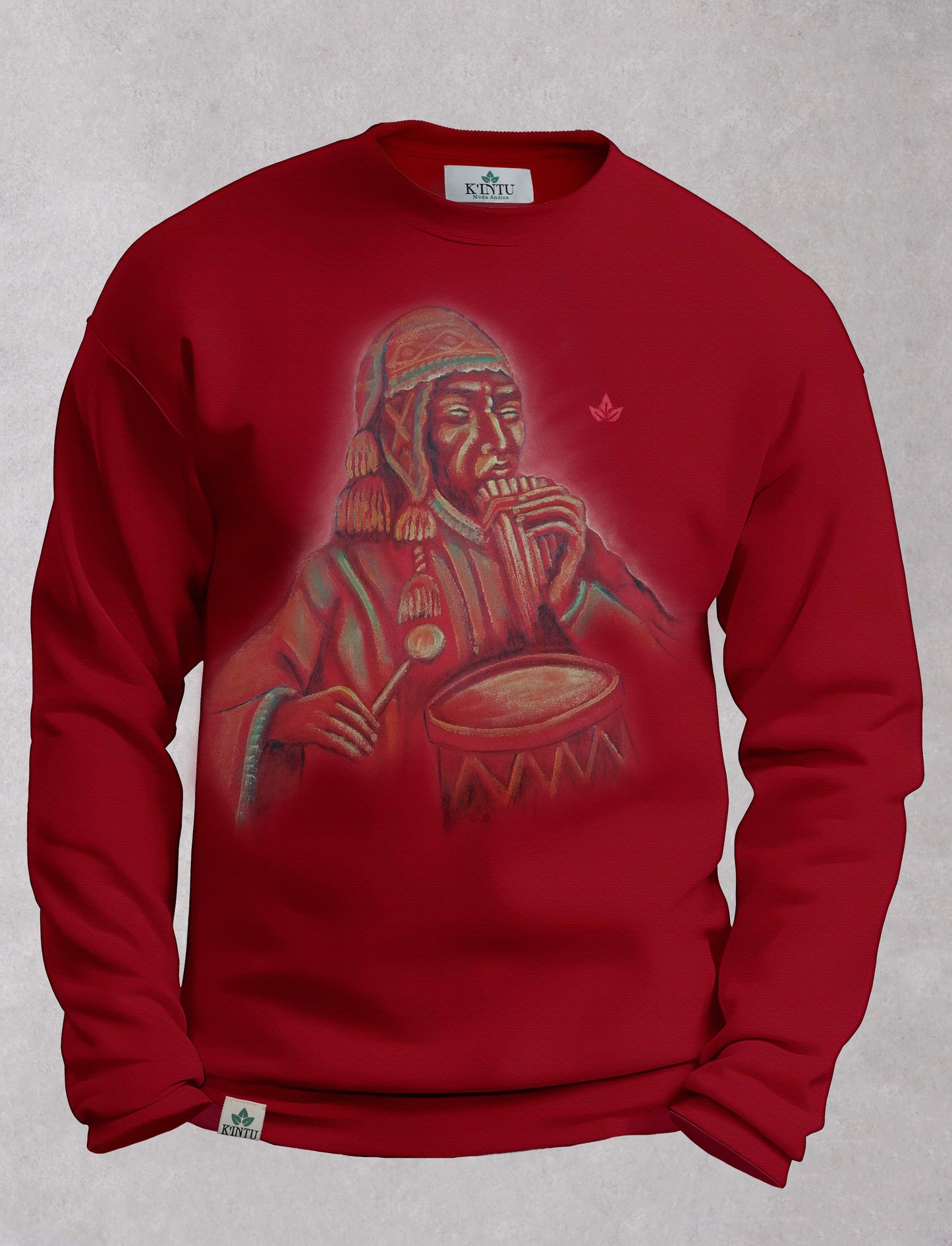 POLERA PITUSIRAY ROJO 2